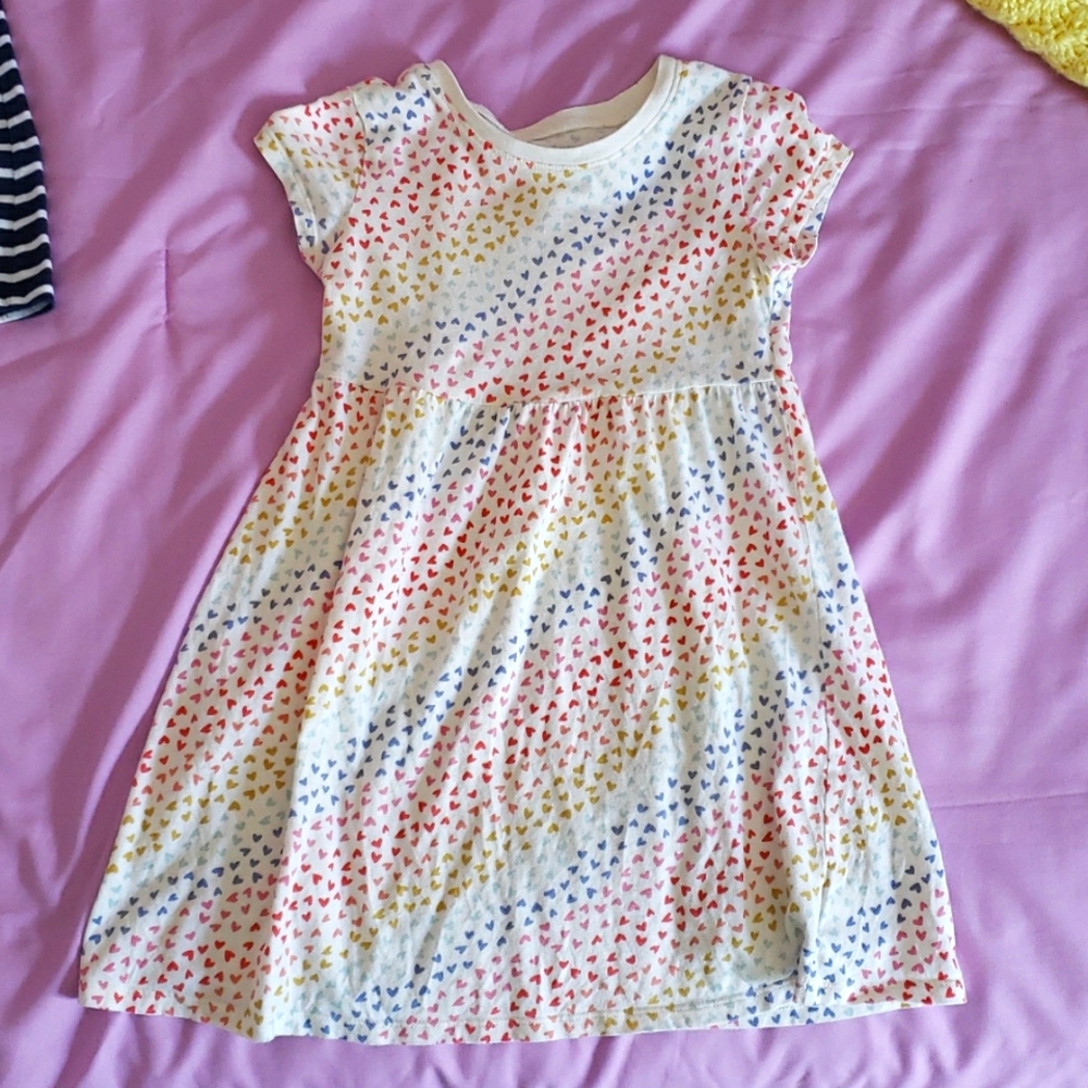 Old Navy hearts dress 5T